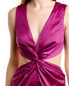 Фото #3 товара One33 Social By Badgley Mischka Cutout Maxi Dress Women's Purple 10