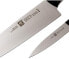 Zwilling Twin Pollux Knife Set, 420 x 95 mm, Stainless Steel Zwilling Special Melt, Riveted, Solid Plastic Bowls, Black