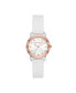 Women's Anaheim Three-Hand, Alloy Watch, White