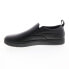 Фото #5 товара Emeril Lagasse Royal Slip Resistant Mens Black Leather Athletic Work Shoes