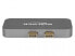 Delock Мини-Док-станция для MacBook с поддержкой 5K - проводная - Thunderbolt 3 - Серый - 5120 x 2880 пикселей - Металлический - 65 мм