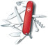 Фото #2 товара Victorinox Huntsman, Slip joint knife, Multi-tool knife, Stainless steel, Red, 15 tools, 9.1 cm