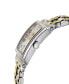 ფოტო #2 პროდუქტის Women's Avenue of Americas Mini Swiss Quartz Two-Tone Stainless Steel Bracelet Watch 32mm