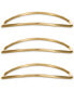 Фото #1 товара 3-Pc. Set Twist Bangle Bracelets, Created for Macy's