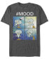 Фото #1 товара Men's Squid Mood Short Sleeve Crew T-shirt