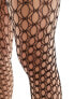 Фото #3 товара ASOS DESIGN oversized fishnet tights in black