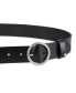 Фото #5 товара Women's Circular Center Bar Buckle Leather Belt