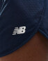 New Balance Athletics mesh shorts in navy