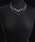 Mixed Stone Layered Collar Necklace, 16-3/4" + 3" extender, Created for Macy's