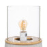 Фото #3 товара Декоративная настольная лампа BB Home LÁMPARAS INDUSTRIALES Серый Стеклянный Цемент 19,5 x 19,5 x 25 см