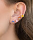 ფოტო #2 პროდუქტის Disney Winnie the Pooh Multi-Color Welcome to Hundred Acre Wood Earring Set