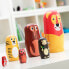 Фото #18 товара Игровой набор InnovaGoods Matryoshka Wooden Animal Figures Funimals (Веселые животные) 11 шт.