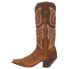 Фото #3 товара Durango Crush Distressed Square Toe Cowboy Womens Brown Casual Boots RD3514