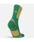 ფოტო #2 პროდუქტის Men's Green Notre Dame Fighting Irish Playmaker Crew Socks