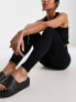 Фото #7 товара ASOS DESIGN seamless ribbed legging in black