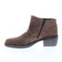 Фото #3 товара Fly London Merk MERK093FLY-004 Womens Brown Suede Ankle & Booties Boots 38