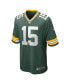 Фото #3 товара Men's Bart Starr Green Green Bay Packers Retired Player Game Jersey