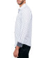 ფოტო #3 პროდუქტის Men's Regular-Fit Non-Iron Performance Stretch Geo-Print Button-Down Shirt