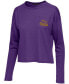 Фото #3 товара Women's Purple Baltimore Ravens Pocket Thermal Long Sleeve T-shirt