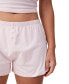 Фото #3 товара Women's Peached Jersey Shorts