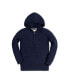 ფოტო #1 პროდუქტის Boys Organic Long Sleeve Hooded Half Zip Sweater, Infant