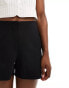 Фото #4 товара Pimkie tailored shorts in black