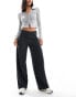 Vero Moda loose pull on trousers in graphite