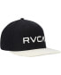 Men's Black, White Twill II Snapback Hat