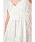 ფოტო #3 პროდუქტის Women's Floral Jacquard Tiered Maxi Dress