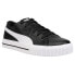 Фото #3 товара Puma Ever Fs Lace Up Mens Black, White Sneakers Casual Shoes 38482402