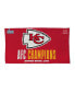 Kansas City Chiefs 2022 AFC Champions Locker Room 22'' x 42'' Two-Sided Towel