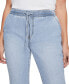 ფოტო #4 პროდუქტის Women's Noah Denim Drawstring-Waist Jogger Jeans