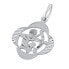 Silver pendant zodiac sign Sagittarius - four-leaf clover SILVEGOB10281S12