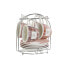 Фото #1 товара Набор из кофейных чашек DKD Home Decor Белый Коричневый Розовый 4 Предметы 90 ml