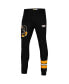 ფოტო #2 პროდუქტის Men's Black Looney Tunes Daffy Varsity Joggers