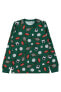 Erkek Çocuk Pijama Takımı 10-13 Yaş Çağla Yeşili