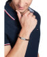 ფოტო #2 პროდუქტის Men's Braided Brown Leather Bracelet