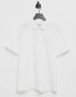 Farah Blanes short sleeve polo shirt in white