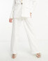 Фото #4 товара Vero Moda relaxed wide leg trouser co-ord in white