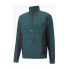 Фото #1 товара Kurtka Treningowa Męska Fit Woven 1/2 Zip Varsity Green