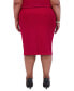 Фото #6 товара Women's Pull-On Pencil Skirt