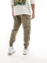 Фото #5 товара Bershka cargo jogger in brown