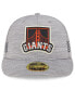 Фото #3 товара Men's Gray San Francisco Giants 2024 Clubhouse Low Profile 59FIFTY Fitted Hat