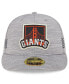 ფოტო #3 პროდუქტის Men's Gray San Francisco Giants 2024 Clubhouse Low Profile 59FIFTY Fitted Hat