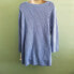 Charter Club Women's Boat Neck 3/4 Sleeve Sweater Peri Blue Size XL