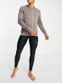 Nike Yoga Dri-FIT full zip top in grey