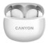 Фото #4 товара Беспроводные наушники CANYON TWS-5 Bluetooth, Белый