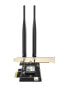 Фото #2 товара Tenda E33 - Internal - Wireless - PCI Express - WLAN - 2402 Mbit/s - Black - Steel
