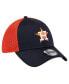 Фото #3 товара Men's Navy Houston Astros Neo 39THIRTY Flex Hat