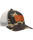 Фото #4 товара Men's Camo Pennsylvania Icon Woodland State Patch Trucker Snapback Hat